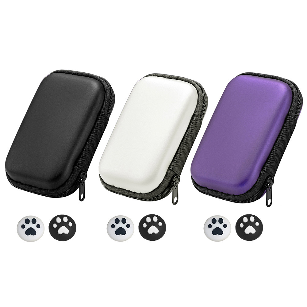 EVA Hard Carrying Case Anti-scratch 2 จอยสติ๊ก Caps Hardshell Case กันน้ําสําหรับ Miyoo Mini Plus/RG