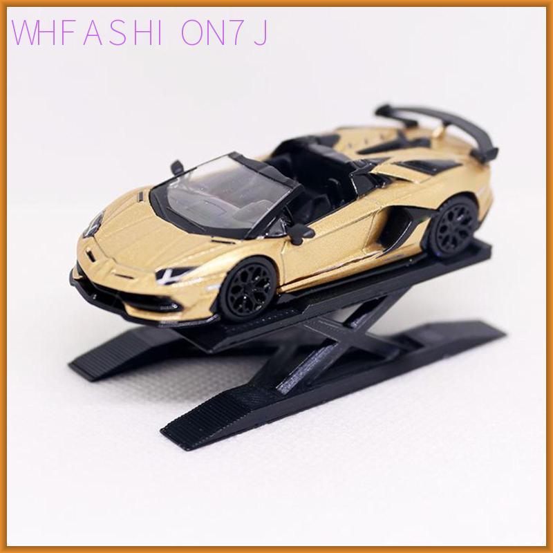 [whfashion7j] Diecast Car Display Protective Shelf Model Car Presentation Cabinet Mini Garage Space 
