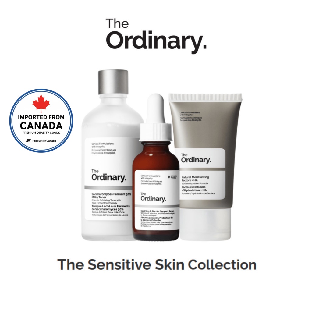 The Ordianry The Sensitive Skin Collection ชุดผลิตภัณฑ์สำหรับผิวบอบบางแพ้ง่าย
