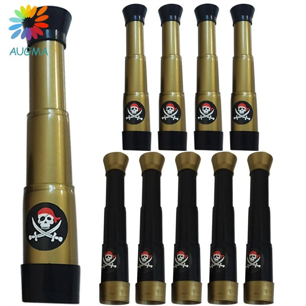 AUGMA กล้องโทรทรรศน์โจรสลัด, ตาข้างเดียวเครื่องแต่งกาย Plaything เด็กกล้องโทรทรรศน์, Party Favor น้ําหนักเบาฮาโลวีน Retro ของเล่นโจรสลัด Spyglass ของเล่นเด็ก