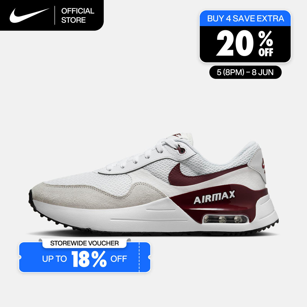 Nike Men's Air Max SYSTM Shoes - White [DM9537-106]