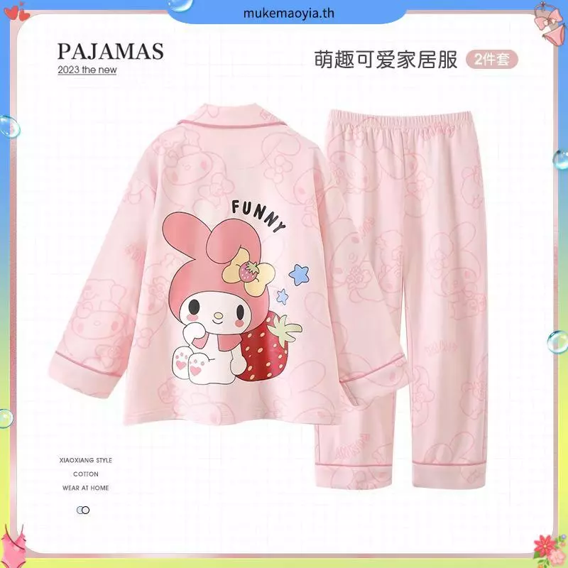 FAIRY_BABYชุดนอนมายเม ชุดนอนเด็กผู้หญิง 10 ขวบ ชุดนอนเด็กแขนยาว ชุดนอน sanrio ชุดนอนเด็กโต ผู้หญิง 12 15 ปี ชุดนอน hello kitty ชุดนอนเด็กผ้าคอตตอนนิ่ม ชุดนอนpochacco ชุดนอนแม่ลูก ชุดนอน kuromi ชุดนอนคู่แม่ลูก ชุดนอนเด็กหญิง ชุดนอนเด็กผ้าคอตตอน ชุดนอนนุ่มๆ thumbnail 3