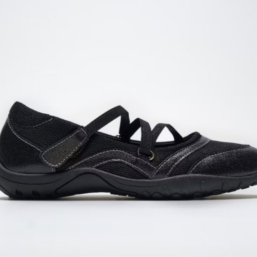ส่งต่อ size 38-black Mellowco รองเท้าผ้าใบแฟชั่น Ballet