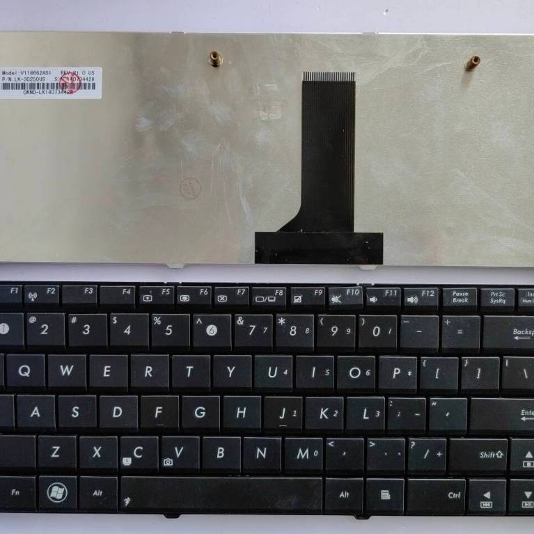 US รูปแบบแป้นพิมพ์แล็ปท็อปสําหรับ ASUS N82 N82J N82JQ N82JG N82JV A42 K42 K42D K42J A42 ไม่มีจุดไม่ม