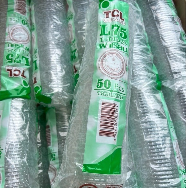 ฝาเรียบ75 TCL ทีซีแอล ( 10แถว / 500ชิ้น)
