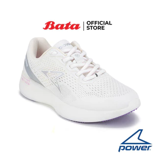 Bata บาจา Power รองเท้าผ้าใบแบบผูกเชือก สำหรับผู้หญิง รุ่น XORISE+100 RN EROS สีขาว รหัส 5281845