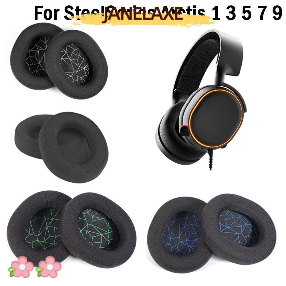 JANELAXE932JN 2 ชิ้นเปลี่ยนชุดหูฟังสําหรับเล่นเกมอุปกรณ์เสริมฟองน้ําเบาะสําหรับ SteelSeries Arctis 1
