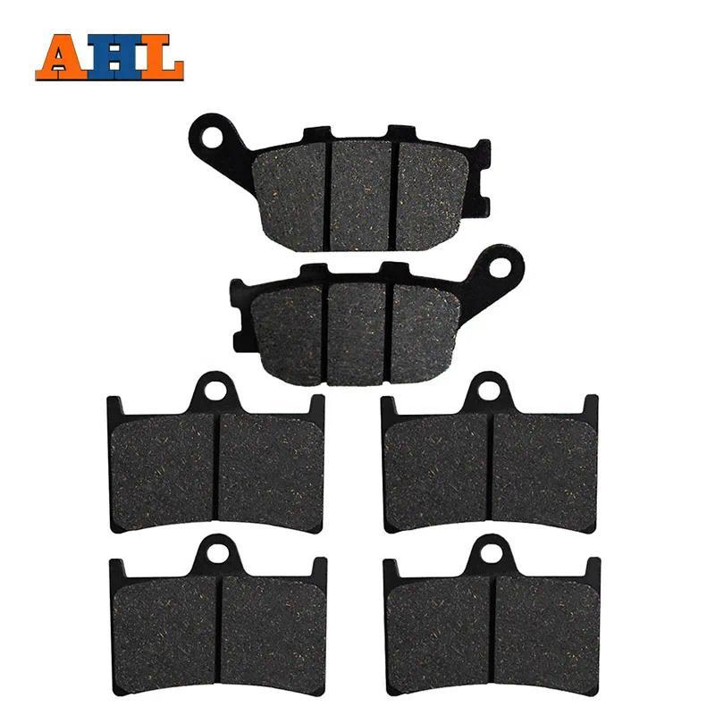 AHAHL Motorcycle Front Rear Brake Pads for Yamaha FZ6 FZ8 Fazer 8 YZF600 R6 YZFR6S Naked FZ1 Fazer F