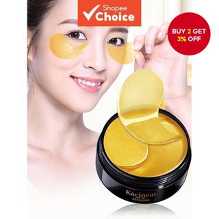 Eye Mask Under Eye Patch Anti Dark Circles Eye Bags Avocado Golden Collagen Moisturizing Anti Wrinkle Eye Patches Eye Skin Care ﻿ 60pcs 