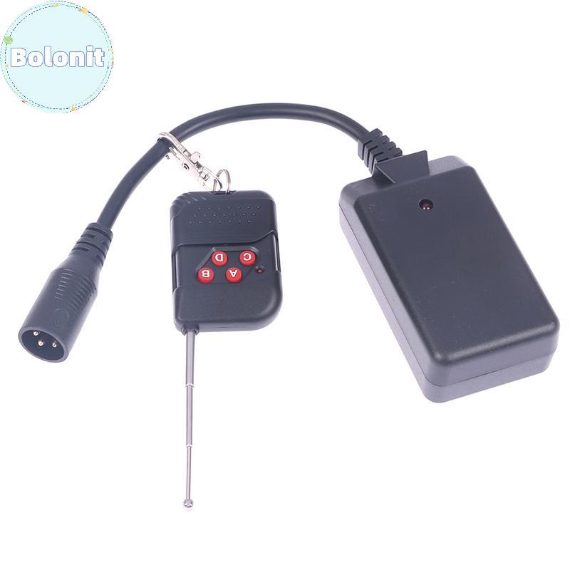 Bolonit แบบพกพา 3 Pins XLR รีโมทคอนโทรลไร้สายสําหรับเครื่องหมอก DJ Stage Controller Receptor พ่นหมอกควัน 400W 900 1500W TH