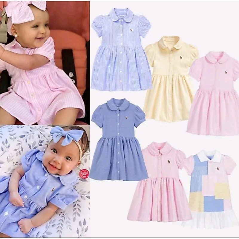 BABY AND TODDLER POLO RL DRESS