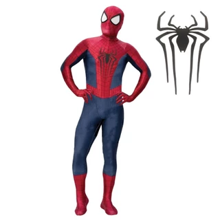 Spiderman 4 Jumpsuit Halloween Spiderman All-Included Tights คอสเพลย์วันปีใหม่