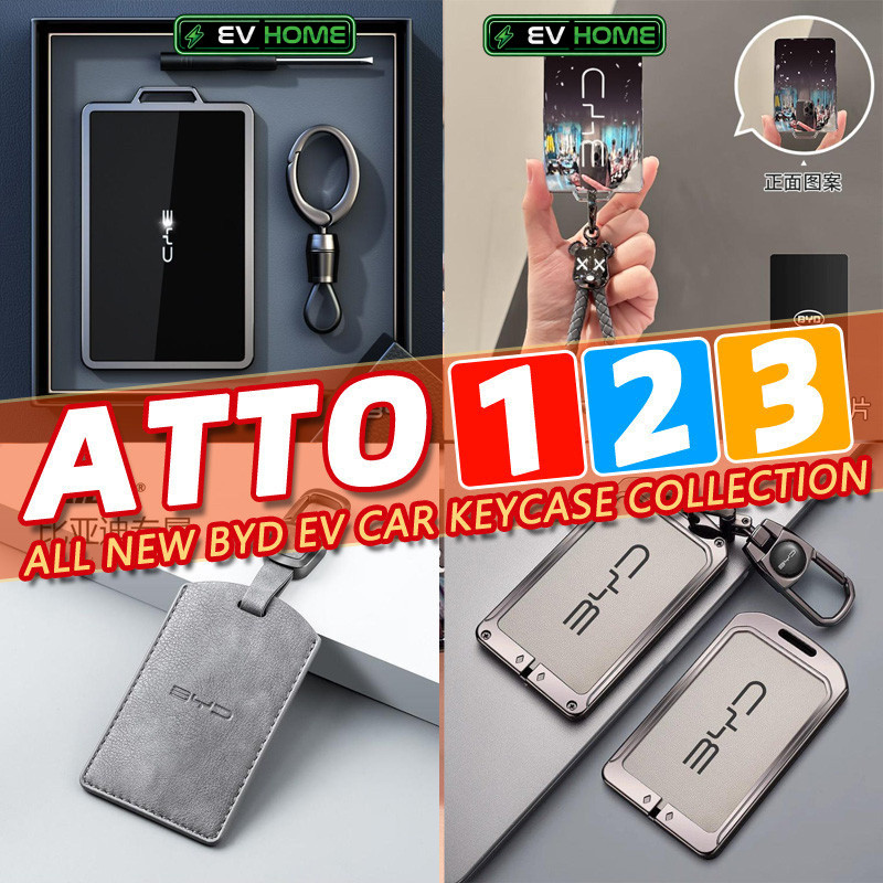 多款BYD Atto 1/Atto 2/Atto 3/Dolphin/Seal/SEALLION 7 EV SUV Key Case collection NFC Card Card Case Key