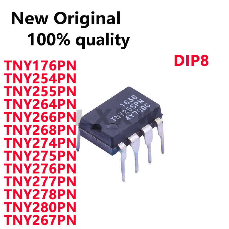 5/PCS ใหม่ TNY176PN TNY264PN TNY266PN TNY268PN TNY274PN TNY275PN TNY276PN TNY277PN TNY278PN TNY280PN
