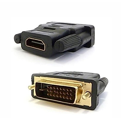 ขั้วต่อ Dvi 24+1 Male to Hdmi Female - เพศ 24+1 ถึง hdtv