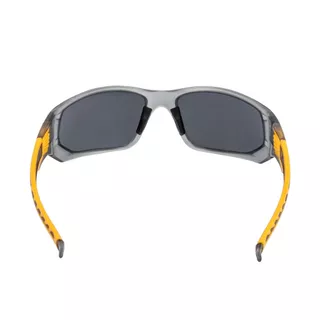 DEWALT รุ่น DPG112-2D-EU แว่นตานิรภัย กรอบสีเทา/เหลือง เลนส์สีควัน
