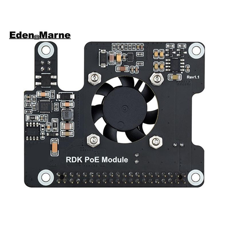 [Eden_Marner]สําหรับ RDK X5 PoE HAT พร้อมพัดลม+ฮีทซิงค์สําหรับ D-Robotics RDK X5 เมนบอร์ด IEEE 802.3