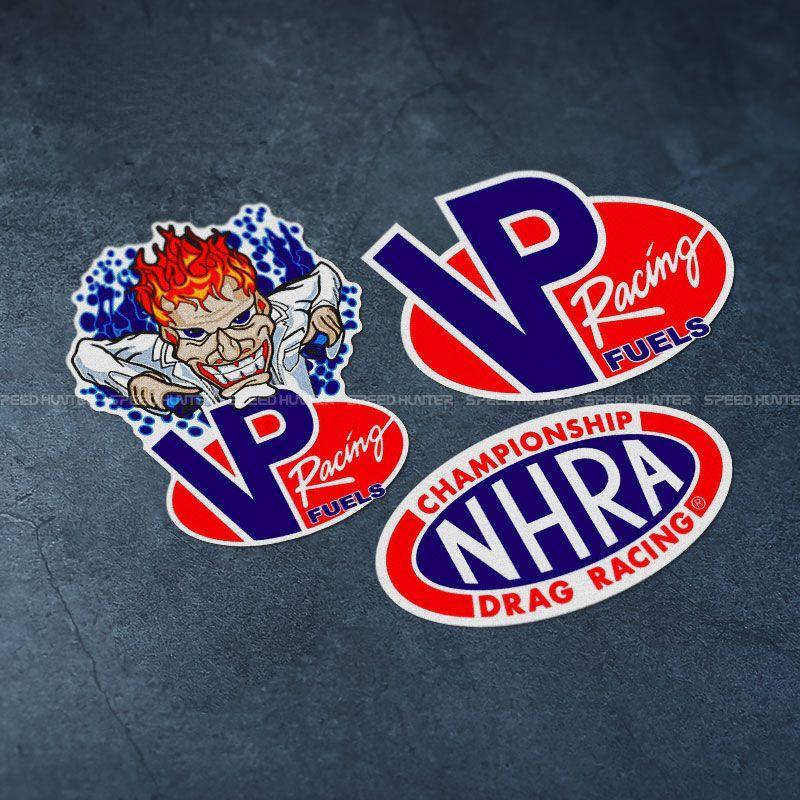 VP Racing stickers, racing style decorative stickers