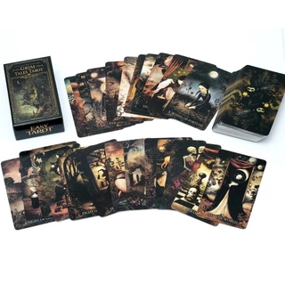 Grim Tales ไพ่ทาโรต์ 78 ชิ้น Egnlish 10.3*6 ซม