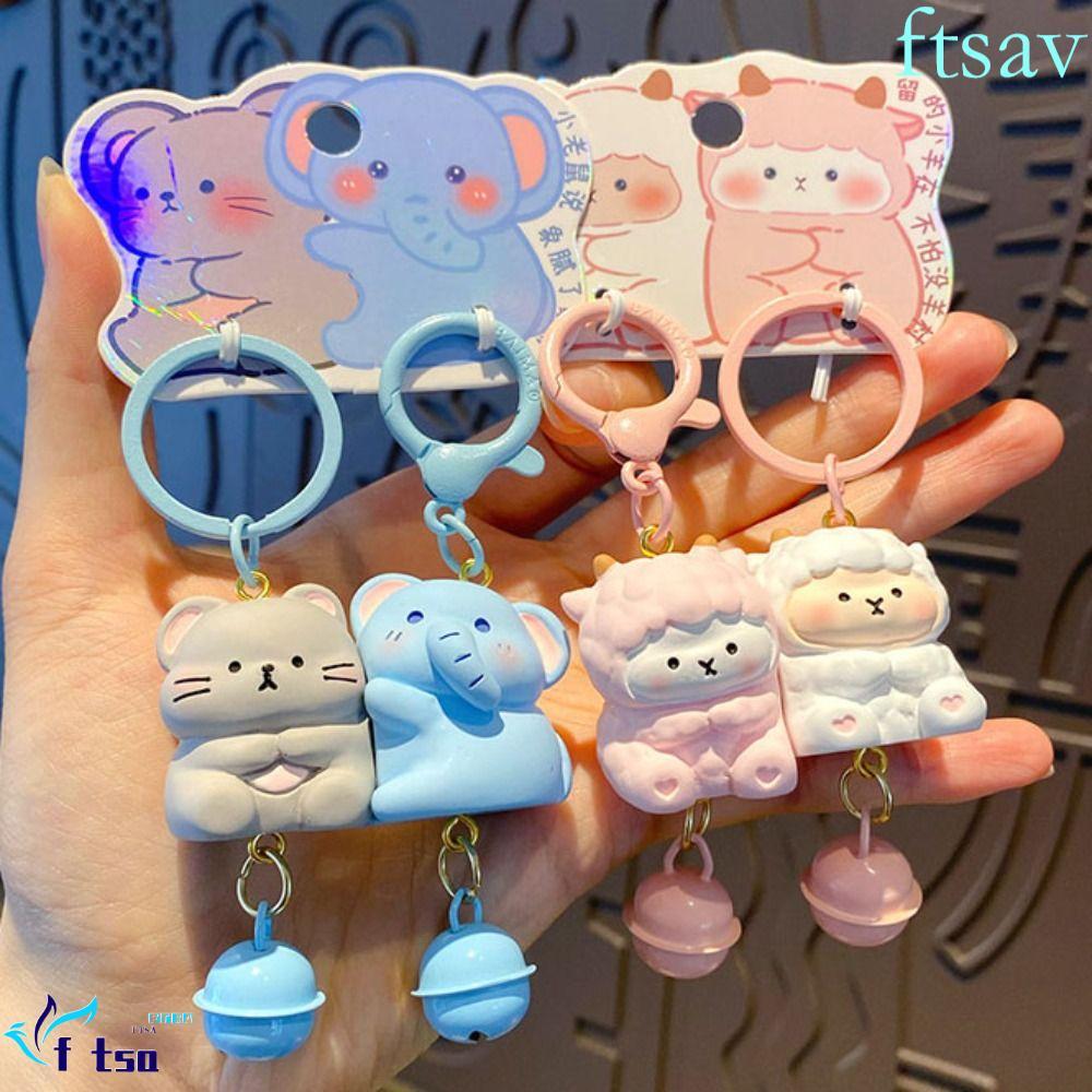 SWIFTSAVER สัตว์เลี้ยง CP จี้ดูดแม่เหล็ก, การออกแบบสไตล์ตกแต่งแม่เหล็กสัตว์จี้, แขวนโซ่แฟชั่นเครื่องประดับตุ๊กตาเรซิ่นกระเป๋า Charm กระเป๋าถืออุปกรณ์เสริม
