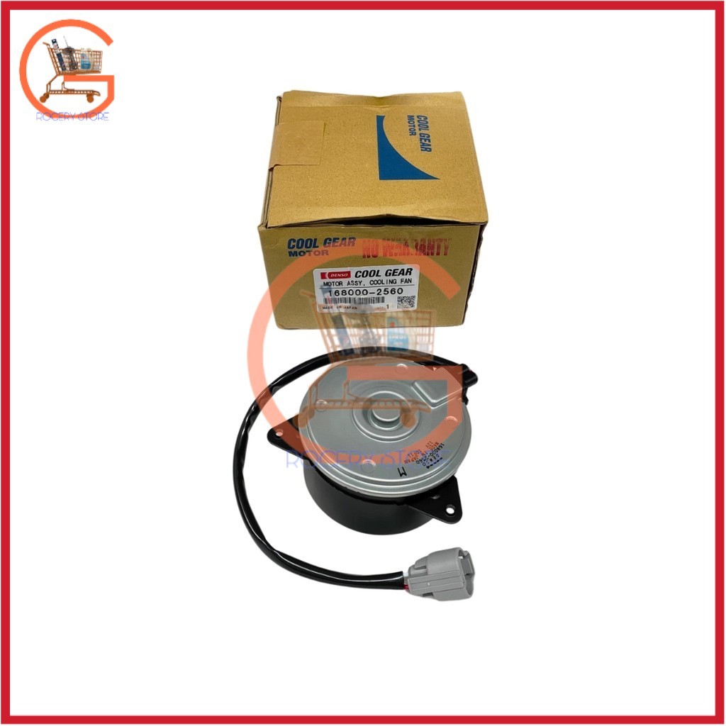 RADIATOR FAN MOTOR TOYOTA ALTIS ZZE142 ZRE142 ZRE143 ZRE171 ZRE172 (ไม่มีการรับประกัน)(168000-2560)