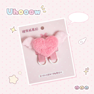 🌸ส่งสินค้าใน 24 ชั่วโมง🌸กระเป๋าสะพายไหล่ขยายหัวเข็มขัดตุ๊กตาตกแต่งการ์ตูนน่ารัก อิน