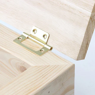 หนา 1.3 mm เหมาะสำหรับกล่องไม้ -จำนวน 1ชิ้น บานพับผีเสื้อ บานพับ ประตูผีเสื้อ ขนาด 2 นิ้ว x 1 นิ้ว บานพับหน้าต่าง IronGo