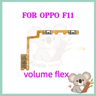 สําหรับ OPPO F11 โทรศัพท์สวิทช์ Key Power On Off Volume up down ปุ่มด้านข้างปุ่ม Flex เปลี่ยน