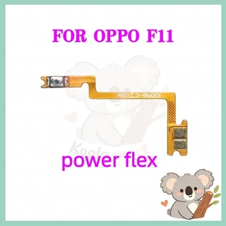 สําหรับ OPPO F11 โทรศัพท์สวิทช์ Key Power On Off Volume up down ปุ่มด้านข้างปุ่ม Flex เปลี่ยน