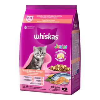อาหารแมว วิสกัส ราคาถูก whiskas แบบเม็ด ( วิสกัส เม็ด ) 1.2 kg.