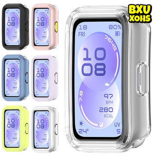 ฝาครอบคลุมคอมพิวเตอร์แข็ง for Smartwatch Huawei Band 11 11 Pro / Huawei Band 10 9 8 NFC อุปกรณ์เสริมกรอบป้องกันหน้าจอรู