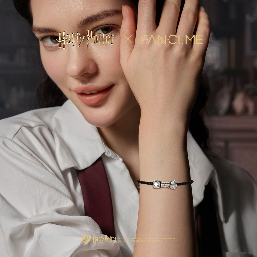 สร้อยข้อมือเงินหนัง Harry Potter x FANCIME รูปที่ 4