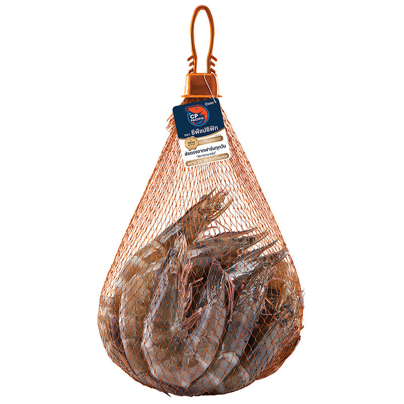 ซีพีกุ้งตาข่ายแปซิฟิกแพค 500กรัม CP Pacific Shrimp 500g. [หมายเลขบาร์โค้ด 8858684505999 ]