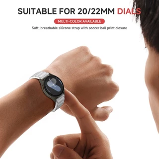 สายรัดซิลิโคนแบบสปอร์ต + เคสซิลิโคนเข้ากันได้สําหรับผู้เบิกทาง Garmin 165 เคส Soft Hollow Protector Cover Band สําหรับผู้ชายผู้หญิง