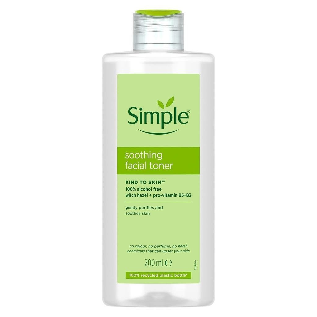 Simple Kind to Skin Facial Toner ผ่อนคลาย 6.7 Fl Oz (แพ็ค 1 ชิ้น)