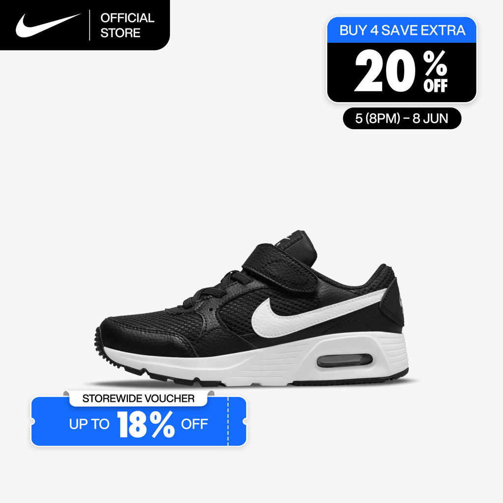Nike Younger Kids' Air Max SC Shoes - Black [CZ5356-002]