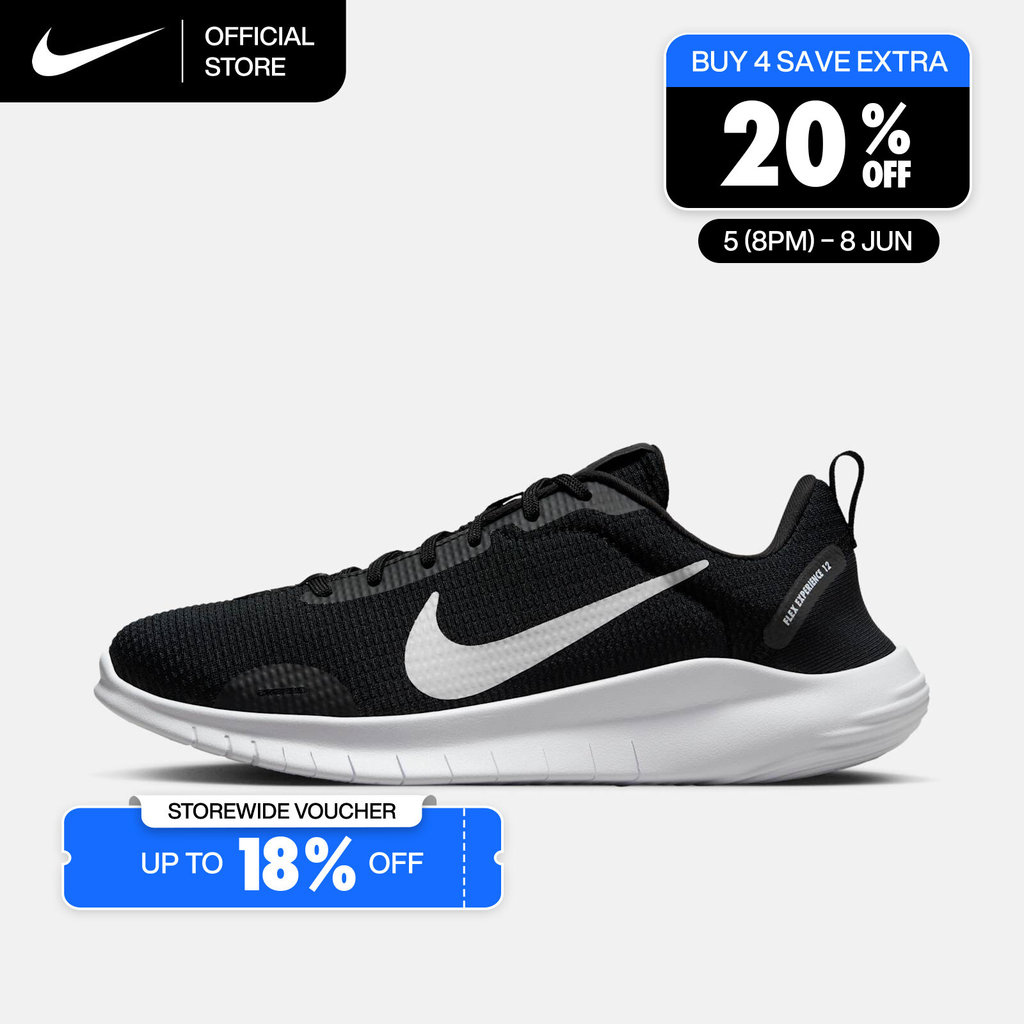 Nike Women's Flex Experience Run 12 Road Running Shoes - Black [DV0746-004]