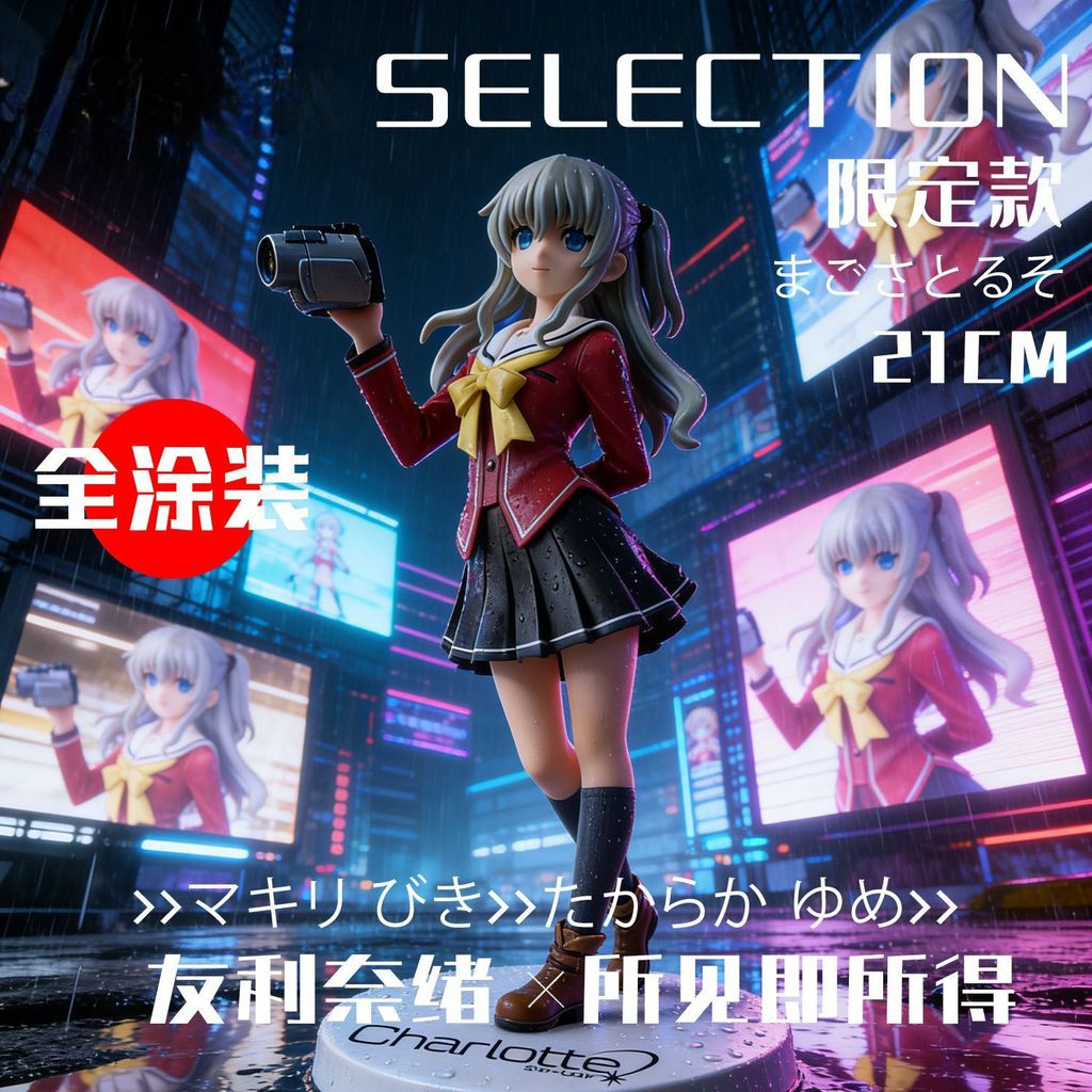 Charlotte Tomori Nao Hand-Made [Exclusion Limited] Tomori Nao สาวสวย GK รูปปั้นแชสซีเดสก์ท็อปตกแต่งข
