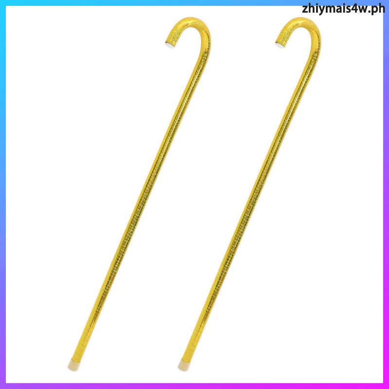 เด็กเต้นรํา Crutch คอสเพลย์เด็ก Cane ตกแต่ง Prop 2 ชิ้น zhiymais4w