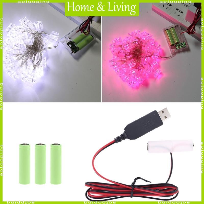 สายกําจัด AOTOO พร้อมตัวแปลง Type-C USB หรืออินพุต Type-C 5V2A
