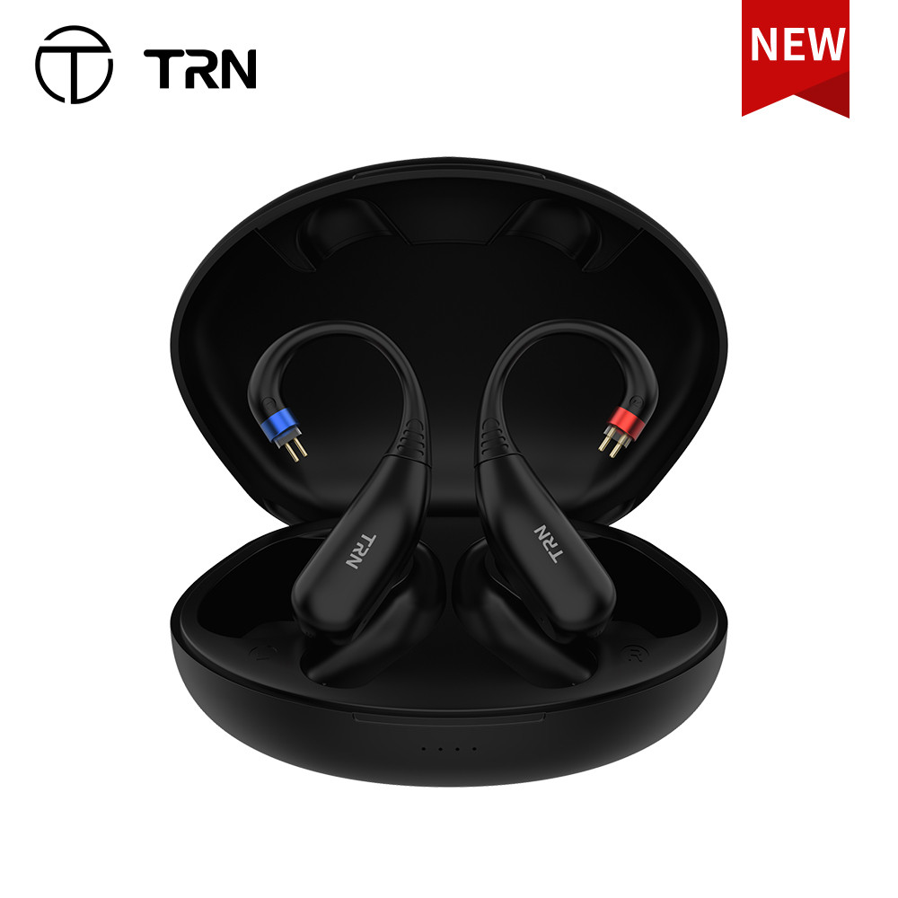 TRN หอยเชลล์ไร้สายบลูทูธ 6.0 ไฮไฟหูฟังโมดูลอัพเกรดสายเปลี่ยนปลั๊กที่เกี่ยวหู