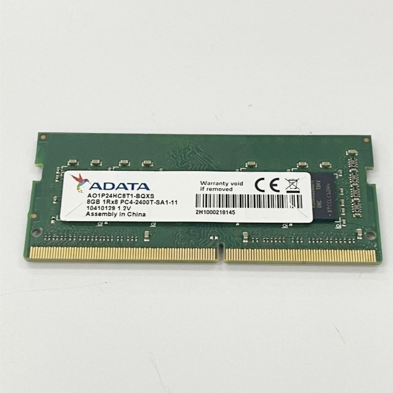 ADATA 8GB DDR4-2400T แกะจากเครื่อง ใช้งานได้ดี ราคาถูกใจ