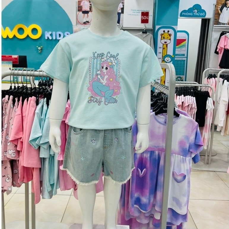 เสื้อยืดคอปกเด็กหญิง DTS26S019R