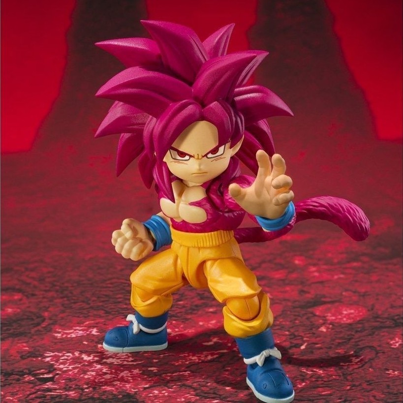 Bandai SHF Dragon Ball DAIMA DAIMA Goku Super Saiyan 4 Super 4