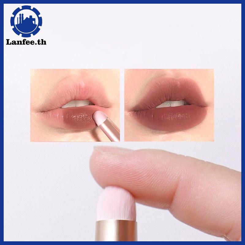 NFE 1 PC Mini ปลายนิ้ว Lipsti Blending แปรงแต่งหน้า Precision คอนซีลเลอร์ Make up แปรงโดมขนาดเล็กแบบ