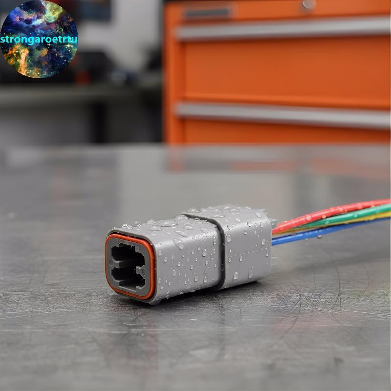 Strongaroetrtu DT04-12P DT06-12S กันน้ําไฟฟ้า 2 3 4 6 8 12 Pin Kit พร้อม Terminal สําหรับรถจักรยานยน