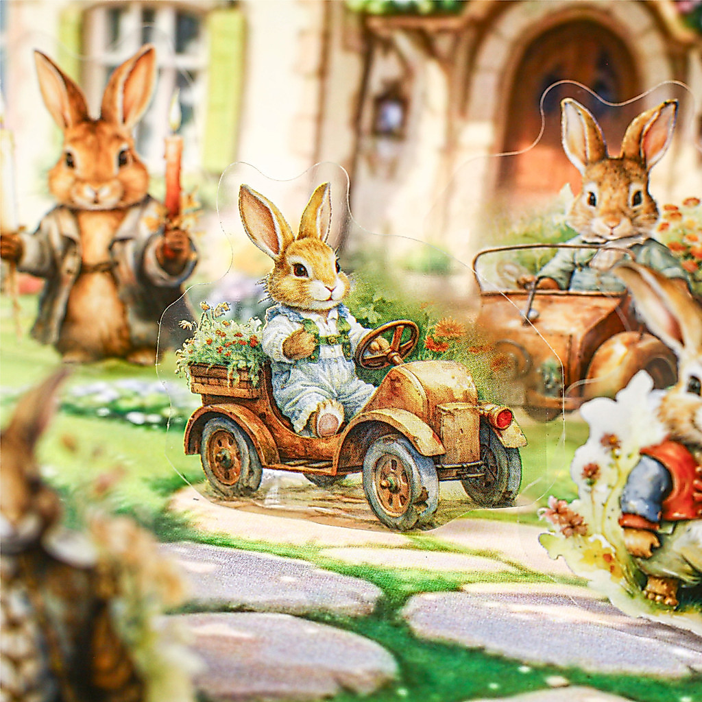 สติ๊กเกอร์แพ็ค Fairy Tale Series Fairy Tale Theme คู่มือ DIY วัสดุสติ๊กเกอร์ตกแต่ง 20 แผ่น