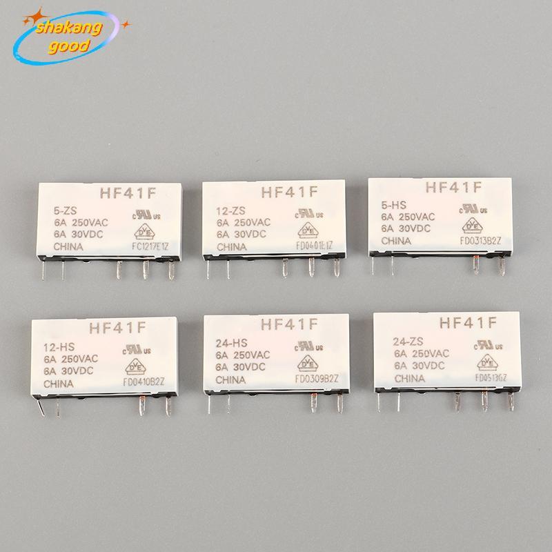SKTH HF41F-24-ZS HF41F-12-ZS HF41F-5-ZS HF41F-5-HS HF41F-12-HS HF41F-24-HS รีเลย์อุตสาหกรรม Subminia