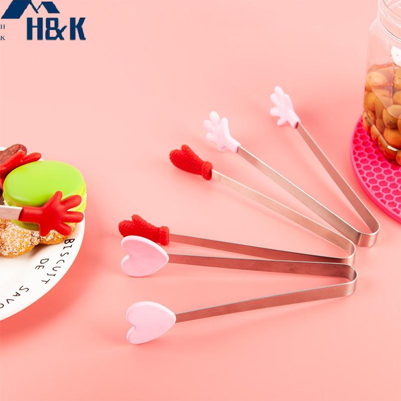 [H&K] 1PC Kitchen น่ารักซิลิโคนคลิปอาหารขนมปังบาร์บีคิวคลิปทนอุณหภูมิสูงและลวกคลิปซิลิโคน {th}