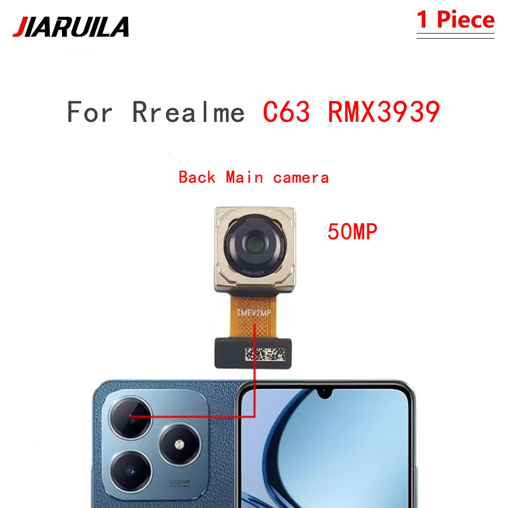 สําหรับ Rrealme C63 RMX3939 ด้านหลังหลักกลับกล้อง Flex Cable Replacement